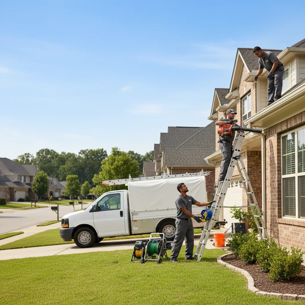 Home Gutter Service in Glen Carbon, IL near me